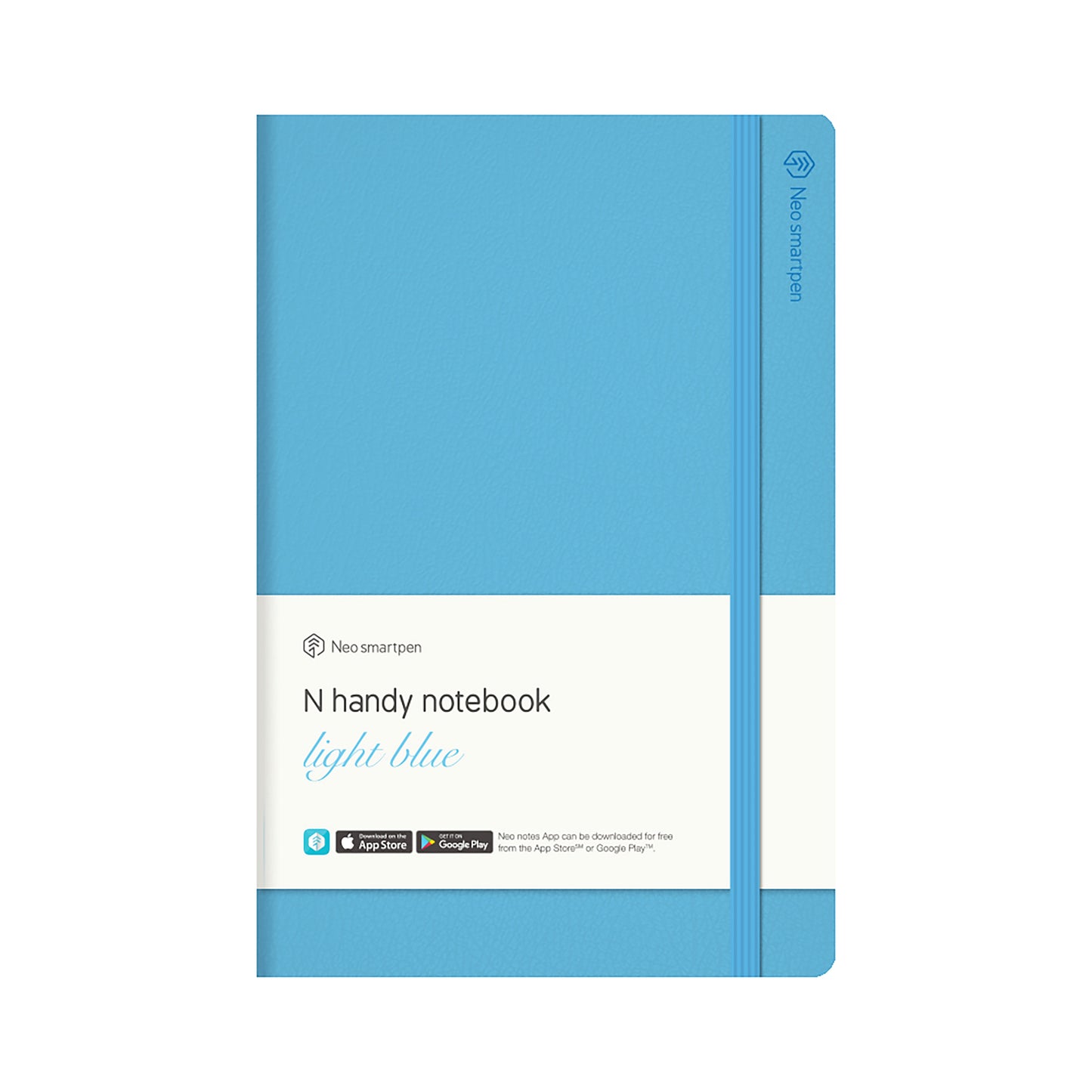N Handy Notebook Light Blue
