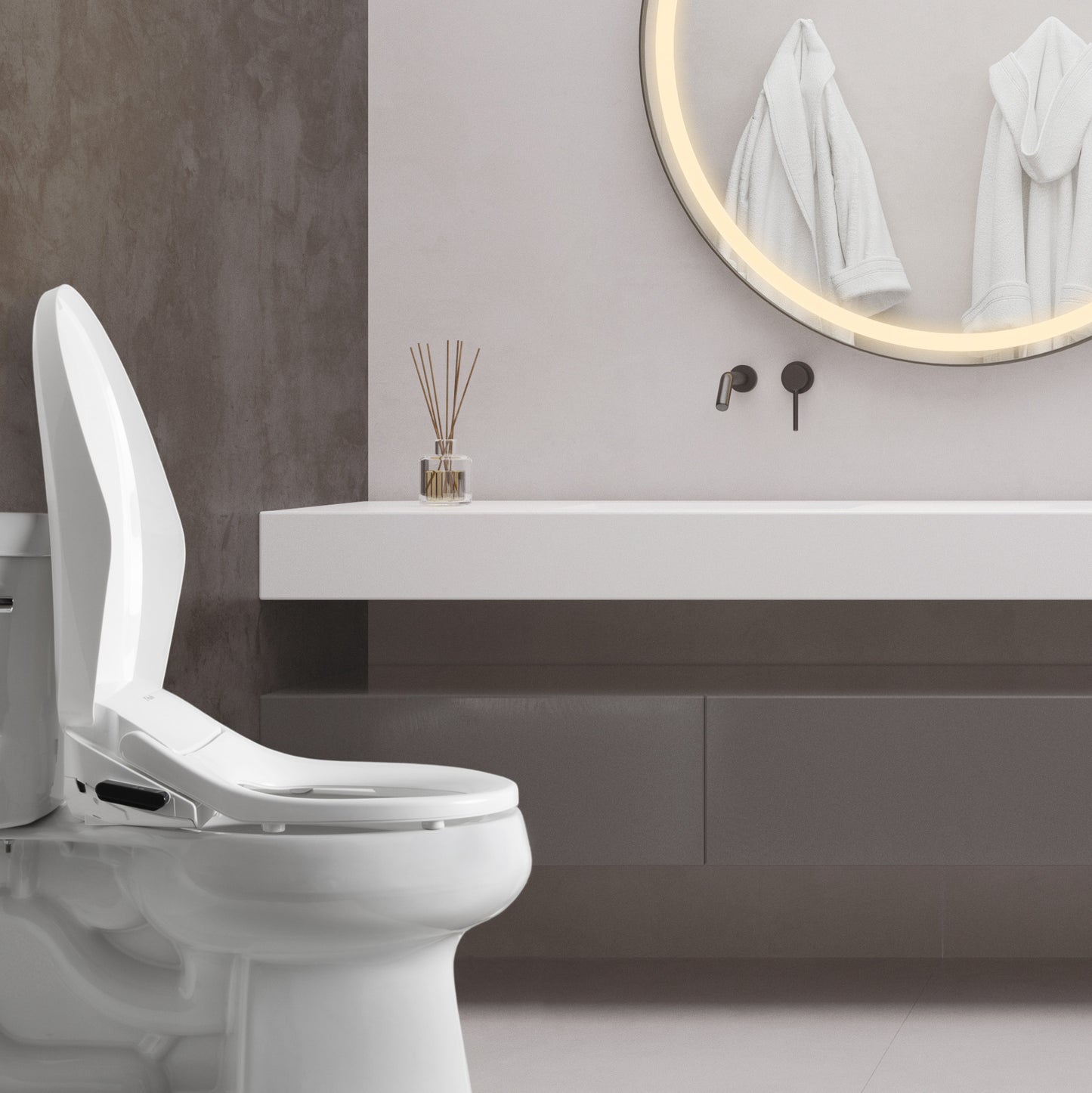 HLB-3000ER Wireless Remote Control Electric Bidet Seat