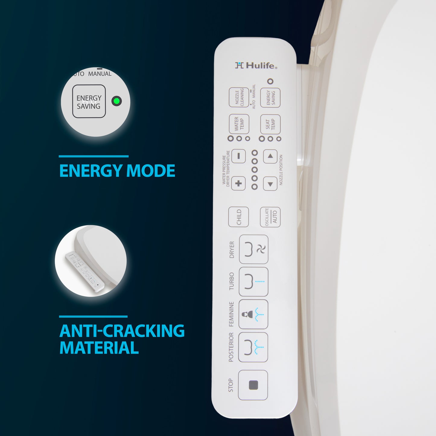 HLB-3000EC Touch Control Electric Bidet Seat