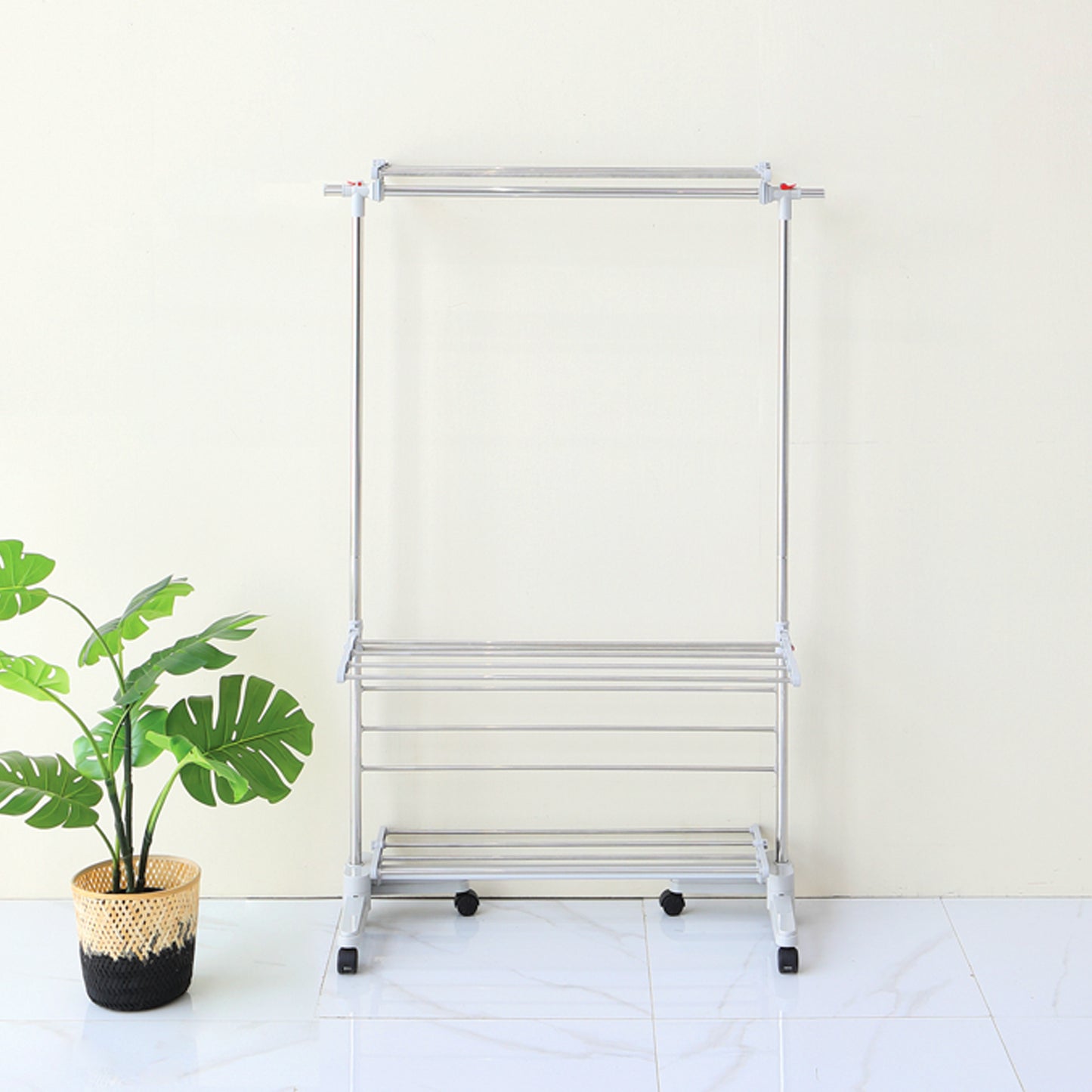 Hanger Type Foldable Clothes Drying Rack