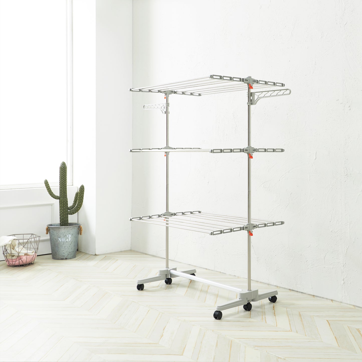 3-Tier Foldable Clothes Drying Rack