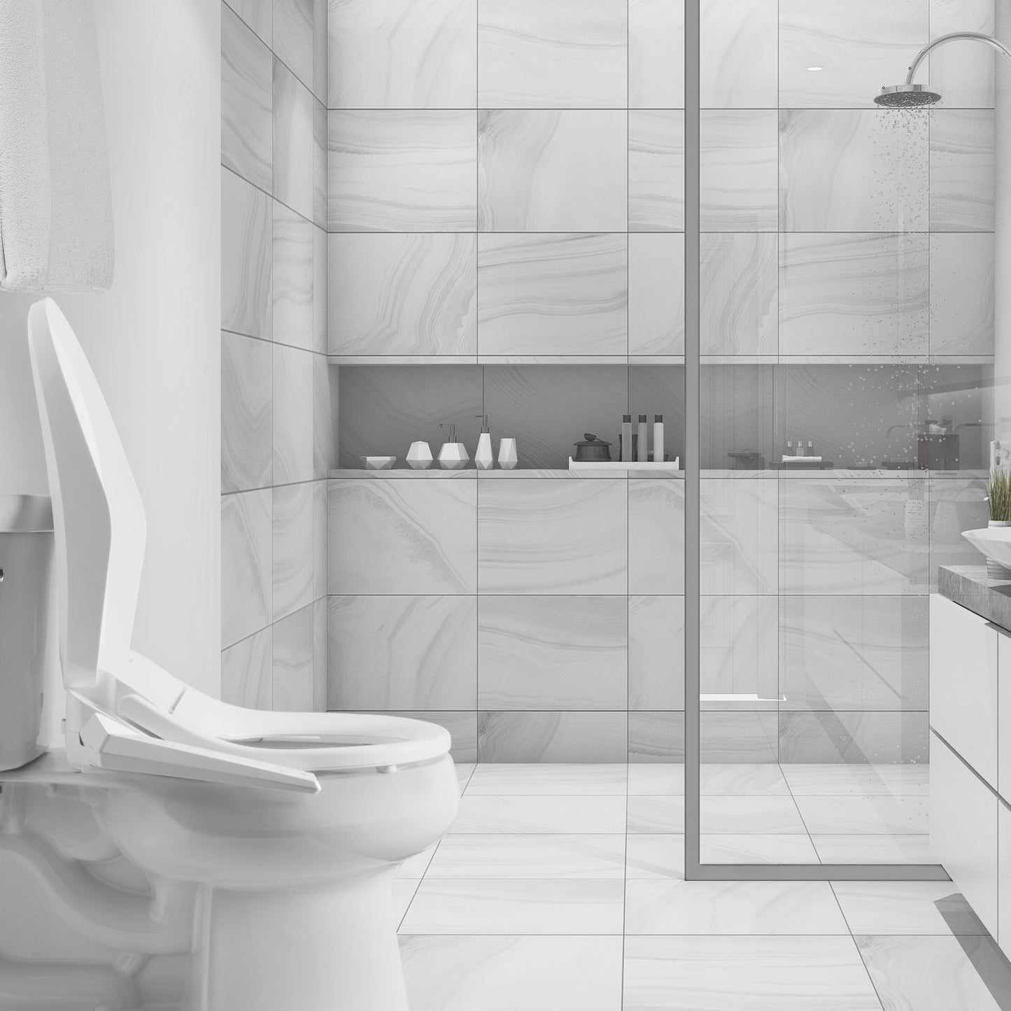 HLB-2000EC Touch Control Electric Bidet Seat