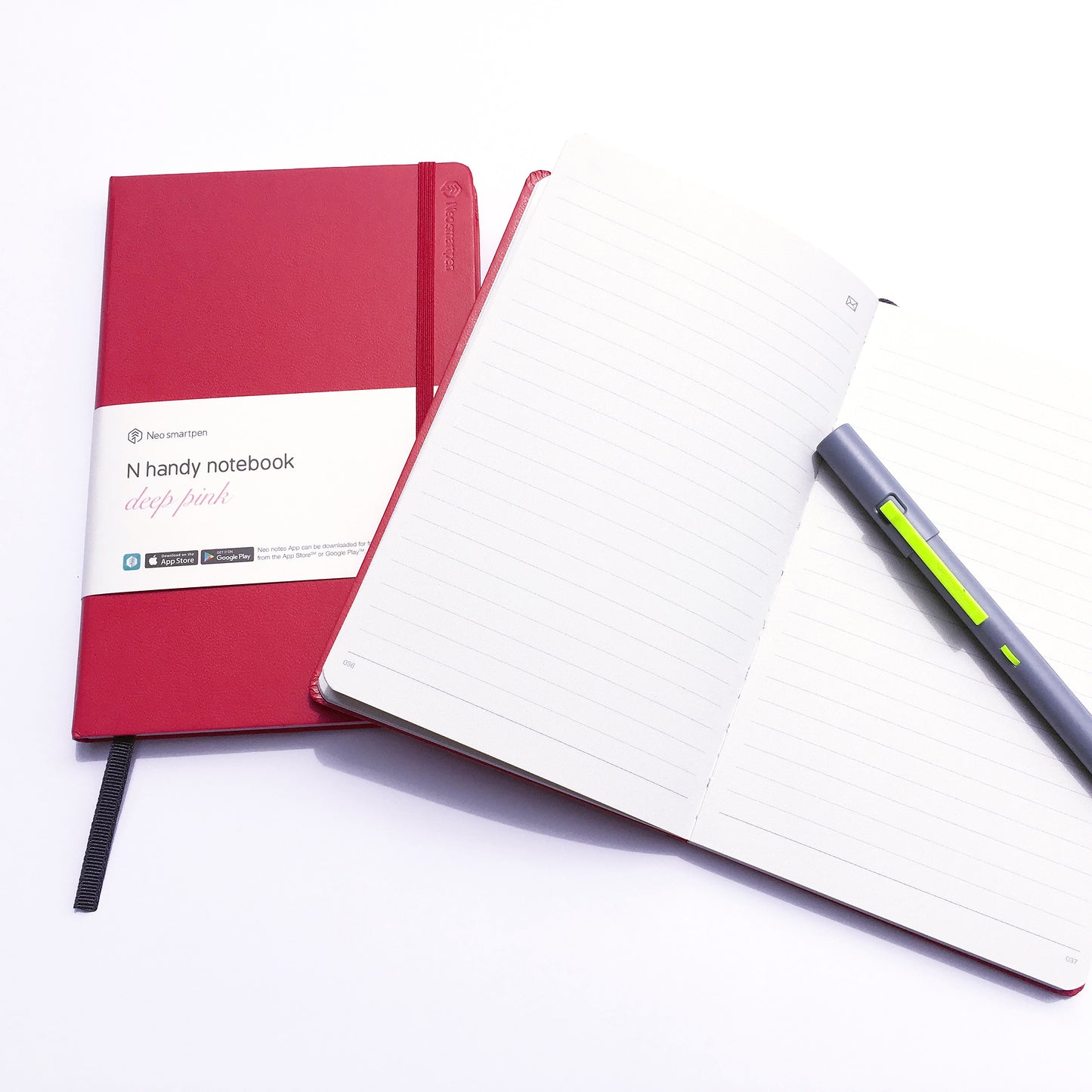 N Handy Notebook Deep Pink
