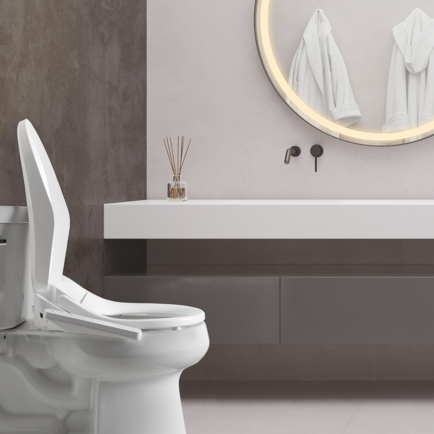 HLB-3000EC Touch Control Electric Bidet Seat